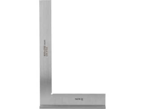 KĄTOWNIK ŚLUSARSKI ZE STOPKĄ 400*250MM YATO KĄTOWNIK ŚLUSARSKI ZE STOPKĄ 400*250MM YATO