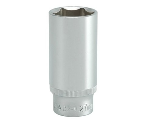NASADKA DŁUGA 6-KĄTNA CHROMOWANA 1/2'' 27MM YATO NASADKA DŁUGA 6-KĄTNA CHROMOWANA 1/2'' 27MM YATO