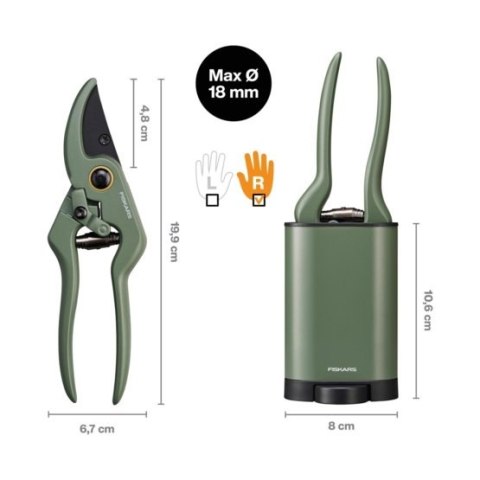 PLANT CARE SEKATOR Z POJEMNIKIEM FISKARS PLANT CARE SEKATOR Z POJEMNIKIEM FISKARS