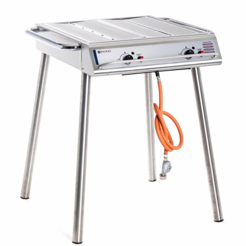 Profesjonalny grill gazowy XANTOS 2 ruszty 10kW - Hendi 148624 Profesjonalny grill gazowy XANTOS 2 ruszty 10kW - Hendi 148624