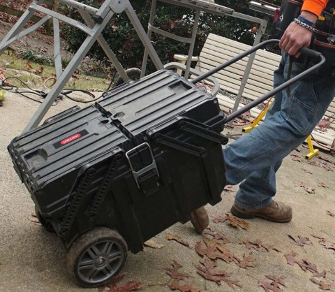 SKRZYNKA NARZĘDZIOWA NA KÓŁKACH KETER CANTILEVER JOB BOX KETER