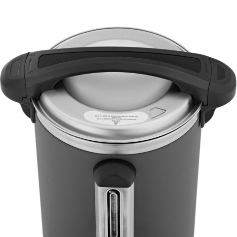 Warnik podgrzewacz do wody z podwójnymi ściankami i ociekaczem 6.1 L 1500 W szary Warnik podgrzewacz do wody z podwójnymi ściankami i ociekaczem 6.1 L 1500 W szary