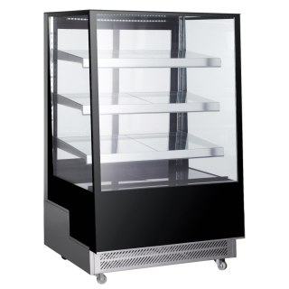 Witryna chłodnicza cukiernicza 3-półkowa jezdna LED 500L