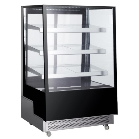 Witryna chłodnicza cukiernicza 3-półkowa jezdna LED 500L Witryna chłodnicza cukiernicza 3-półkowa jezdna LED 500L