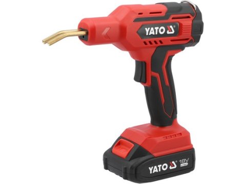 ZGRZEWARKA DO PLASTIKU 18V 500°C - AKUMULATOR 2AH YATO ZGRZEWARKA DO PLASTIKU 18V 500°C - AKUMULATOR 2AH YATO