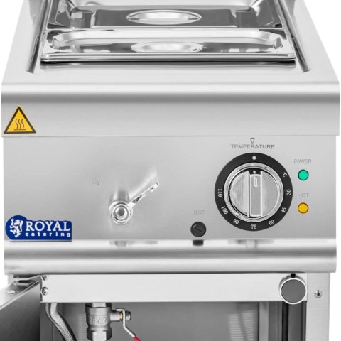Bemar elektryczny z szafką kranem GN 1/2 GN 1/3 3000 W