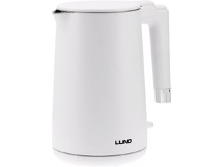 CZAJNIK ELEKTRYCZNY 1.5L COOL TOUCH BIAŁY LUND