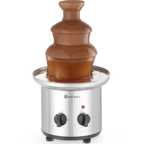 Czekoladowa fontanna do czekoladowego fondue stalowa 170W - Hendi 274101 Czekoladowa fontanna do czekoladowego fondue stalowa 170W - Hendi 274101