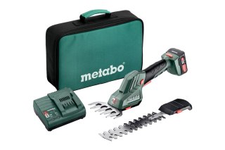 NOŻYCE AKUMULATOROWE DO KRZEWÓW I TRAWY 12V SGS 12 Q 1*2.0AH METABO