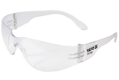 OKULARY OCHRONNE BEZBARWNE YATO OKULARY OCHRONNE BEZBARWNE YATO