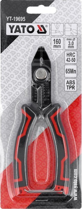 SZCZYPCE BOCZNE PRECYZYJNE 160MM YATO SZCZYPCE BOCZNE PRECYZYJNE 160MM YATO