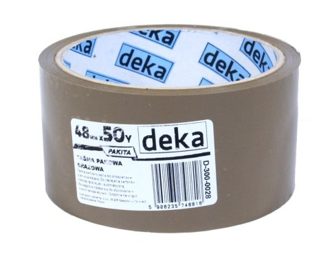 TAŚMA PAKOWA PAKITA BRĄZOWA 48MM*50Y DEKA TAŚMA PAKOWA PAKITA BRĄZOWA 48MM*50Y DEKA