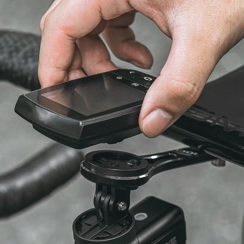 Uchwyt rowerowy do Garmin kamery GoPro lampki przedniej - czarny Uchwyt rowerowy do Garmin kamery GoPro lampki przedniej - czarny