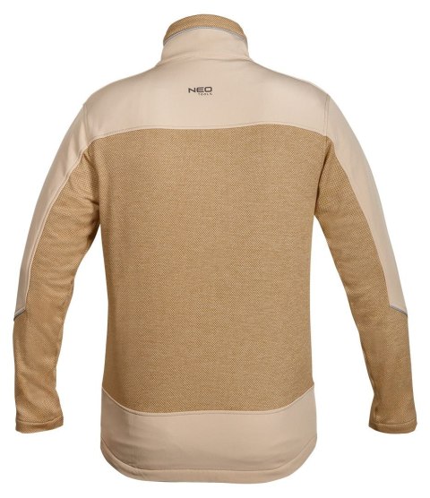 BLUZA SOFTSHELL OUTDOOR, BEŻOWA, ROZMIAR L NEO BLUZA SOFTSHELL OUTDOOR, BEŻOWA, ROZMIAR L NEO
