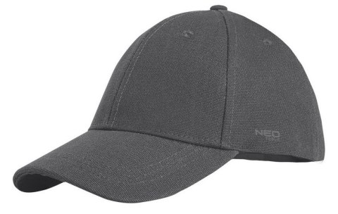 CZAPKA Z DASZKIEM SZARA NEO