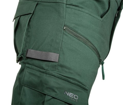SPODNIE ROBOCZE OUTDOOR TYPU JOGGER ZIELONE ROZMIAR M NEO