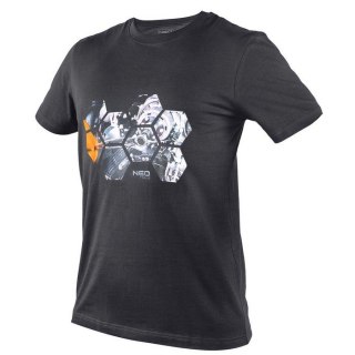T-SHIRT Z NADRUKIEM WARSZTAT ROZMIAR L NEO