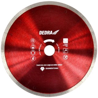 TARCZA DIAMENTOWA DO CIĘCIA GRESU 125MM DEDRA