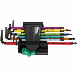 ZESTAW KLUCZY TRZPIENIOWYCH TORX MULTICOLOUR TX8-TX40 WERA