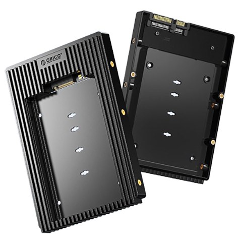 Adapter D2NS-6G przejściówka dysku M.2 NGFF na 3.5'' - czarny Adapter D2NS-6G przejściówka dysku M.2 NGFF na 3.5'' - czarny