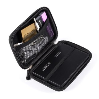 Etui ochronne PHL-25 na dysk przenośny 2.5'' - czarne