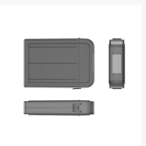Etui ochronne PPH-35 pudełko na dysk 3.5'' - półprzezroczyste. szare Etui ochronne PPH-35 pudełko na dysk 3.5'' - półprzezroczyste. szare