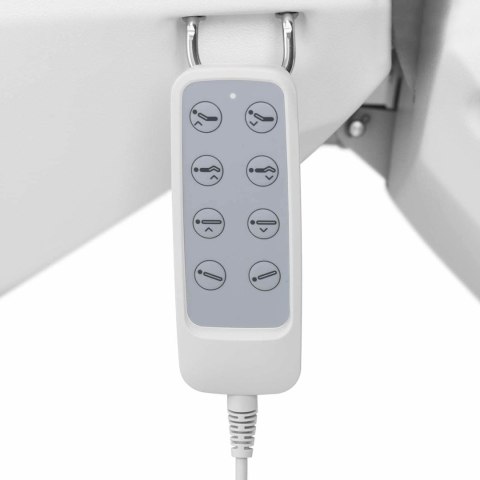 Fotel kosmetyczny do tatuażu masażu spa elektryczny CHIETI - ecru Fotel kosmetyczny do tatuażu masażu spa elektryczny CHIETI - ecru