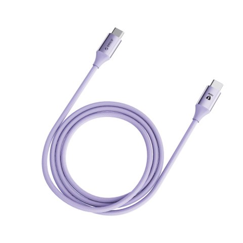 Kabel przewód CDX 100W 5A Power Delivery USB-C 1m - fioletowy Kabel przewód CDX 100W 5A Power Delivery USB-C 1m - fioletowy