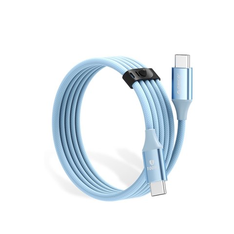 Kabel przewód CDX 100W 5A Power Delivery USB-C 1m - niebieski Kabel przewód CDX 100W 5A Power Delivery USB-C 1m - niebieski