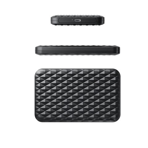 Kieszeń obudowa na dysk 2520C3-V1 2.5'' HDD / SSD USB-C 5Gb/s - czarna Kieszeń obudowa na dysk 2520C3-V1 2.5'' HDD / SSD USB-C 5Gb/s - czarna