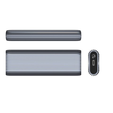Kieszeń obudowa na dysk AM2C3-G2 M.2 NVME USB-C - szara Kieszeń obudowa na dysk AM2C3-G2 M.2 NVME USB-C - szara