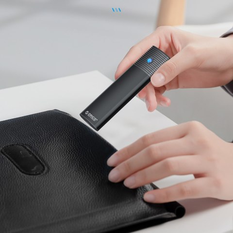Kieszeń obudowa na dysk PWM2-G2 M.2 NVME USB-C 10Gb/s - czarna Kieszeń obudowa na dysk PWM2-G2 M.2 NVME USB-C 10Gb/s - czarna