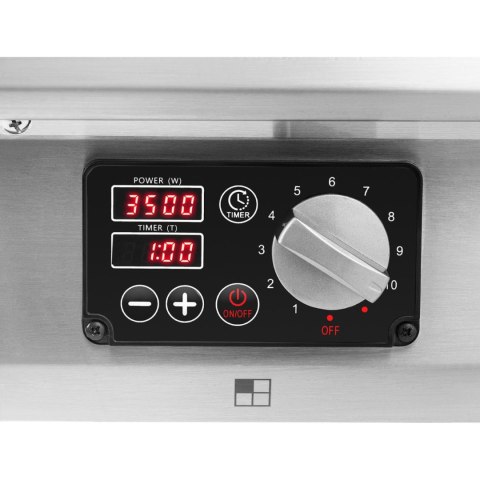 Kuchnia indukcyjna 4 palnikowa nablatowa timer 400 V 4 x 3500 W Kuchnia indukcyjna 4 palnikowa nablatowa timer 400 V 4 x 3500 W