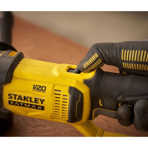 SZLIFIERKA KĄTOWA AKUMULATOROWA 115MM V20 18V 0*AH STANLEY SZLIFIERKA KĄTOWA AKUMULATOROWA 115MM V20 18V 0*AH STANLEY