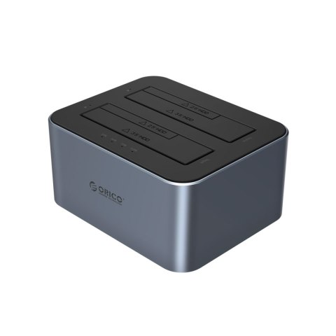 Stacja dokująca 6626C3-C-V1 z klonowaniem offline na 2 dyski 2.5'' / 3.5'' SATA HDD / SSD - szara Stacja dokująca 6626C3-C-V1 z klonowaniem offline na 2 dyski 2.5'' / 3.5'' SATA HDD / SSD - szara