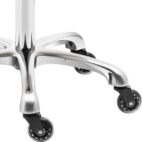 Taboret stołek hoker kosmetyczny siodłowy na kółkach York do 150 kg beżowy Taboret stołek hoker kosmetyczny siodłowy na kółkach York do 150 kg beżowy