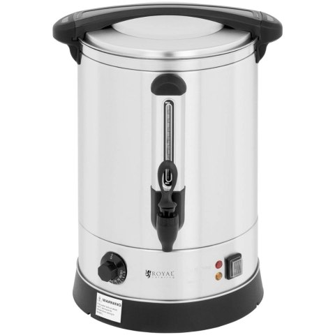 Warnik podgrzewacz do wody grzańca podwójne ścianki stalowy 14.5L 2500 W Warnik podgrzewacz do wody grzańca podwójne ścianki stalowy 14.5L 2500 W