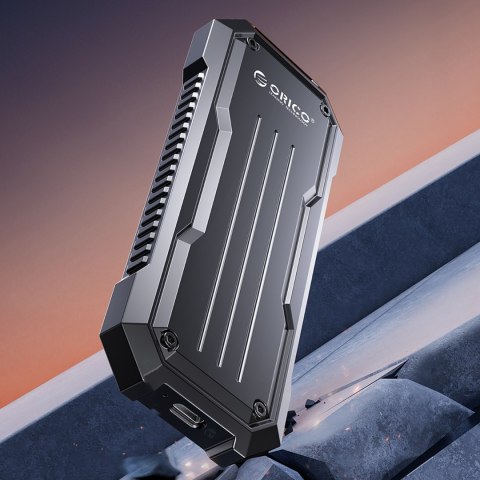 Wzmocniona kieszeń dyskowa taktyczna OXS2C3-G2 M.2 NVMe / SATA SSD USB-C - szara Wzmocniona kieszeń dyskowa taktyczna OXS2C3-G2 M.2 NVMe / SATA SSD USB-C - szara