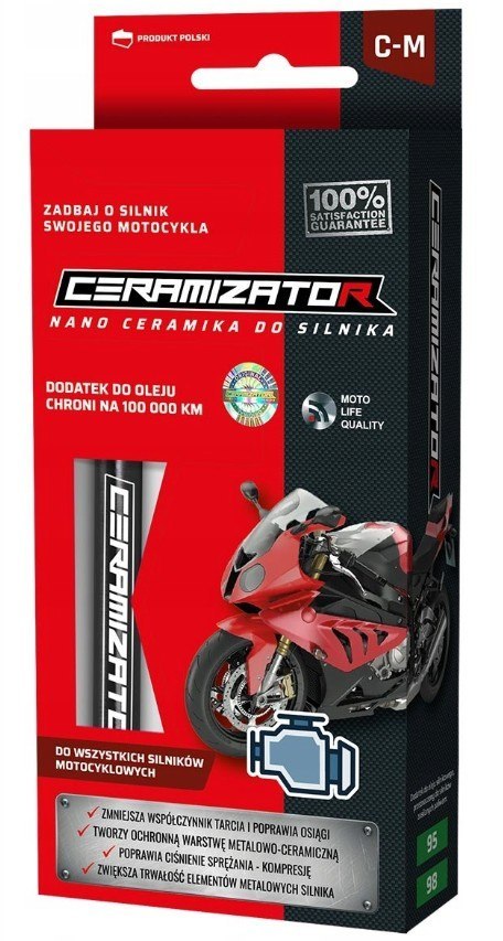 CERAMIZATOR DO SILNIKÓW MOTOCYKLOWYCH 10G.. CERAMIZATOR CERAMIZATOR DO SILNIKÓW MOTOCYKLOWYCH 10G.. CERAMIZATOR