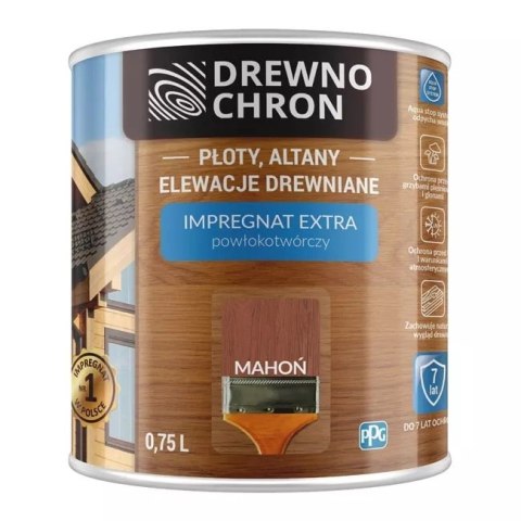 DREWNOCHRON IMPREGNAT POWŁOKOTWÓRCZY MAHOŃ 2.5L DREWNOCHRON DREWNOCHRON IMPREGNAT POWŁOKOTWÓRCZY MAHOŃ 2.5L DREWNOCHRON