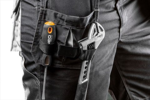 KRÓTKIE SPODENKI HD PASEK PARCIANY ODPINANE KIESZENIE XL/56 NEO KRÓTKIE SPODENKI HD PASEK PARCIANY ODPINANE KIESZENIE XL/56 NEO