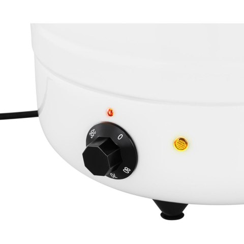 Kociołek termos na zupę elektryczny ze stali nierdzewnej cool-touch 400 W 10 l 35-80C biały Kociołek termos na zupę elektryczny ze stali nierdzewnej cool-touch 400 W 10 l 35-80C biały