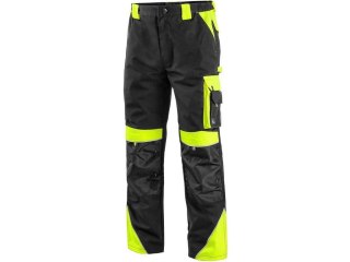 SPODNIE CXS DO PASA SIRIUS BRIGHTON CZARNO-ŻÓŁTE ROZM.54 CXS