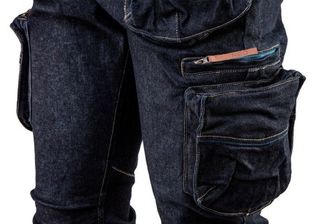 SPODNIE ROBOCZE 5-KIESZENIOWE DENIM ROZMIAR XXL NEO SPODNIE ROBOCZE 5-KIESZENIOWE DENIM ROZMIAR XXL NEO