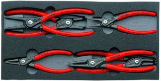 ZESTAW SZCZYPIEC DO PIERŚCIENI OSADCZYCH 6CZ. KNIPEX