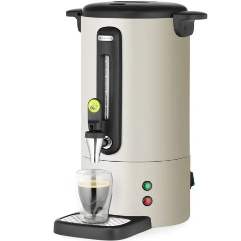 Zaparzacz do kawy z kranem ociekaczem 7 l 1050 W - jasnoszary Zaparzacz do kawy z kranem ociekaczem 7 l 1050 W - jasnoszary