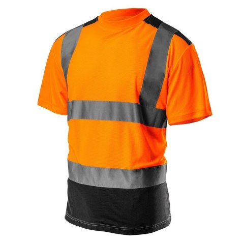 KOSZULKA T-SHIRT OSTRZEGAWCZY CIEMNY DÓŁ POMARAŃCZOWY L NEO KOSZULKA T-SHIRT OSTRZEGAWCZY CIEMNY DÓŁ POMARAŃCZOWY L NEO