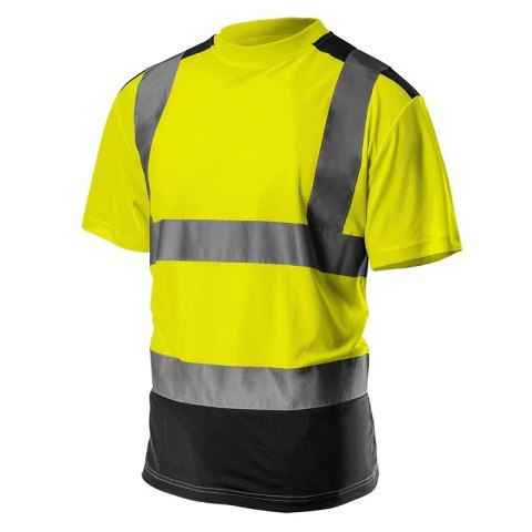 KOSZULKA T-SHIRT OSTRZEGAWCZY CIEMNY DÓŁ ŻÓŁTY XXL NEO KOSZULKA T-SHIRT OSTRZEGAWCZY CIEMNY DÓŁ ŻÓŁTY XXL NEO