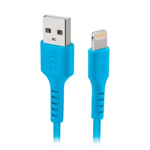 Kabel przewód USB-A - iPhone Lightning - niebieski Kabel przewód USB-A - iPhone Lightning - niebieski
