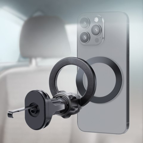 Uchwyt samochodowy na smartfona MagSafe - czarny Uchwyt samochodowy na smartfona MagSafe - czarny